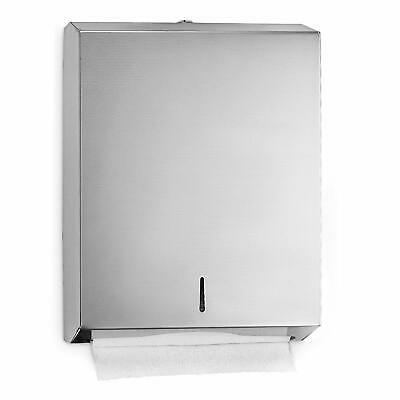 Alpine Stainless Steel Wall Mount C-fold Multi Fold Paper Holder Towel Dispenser